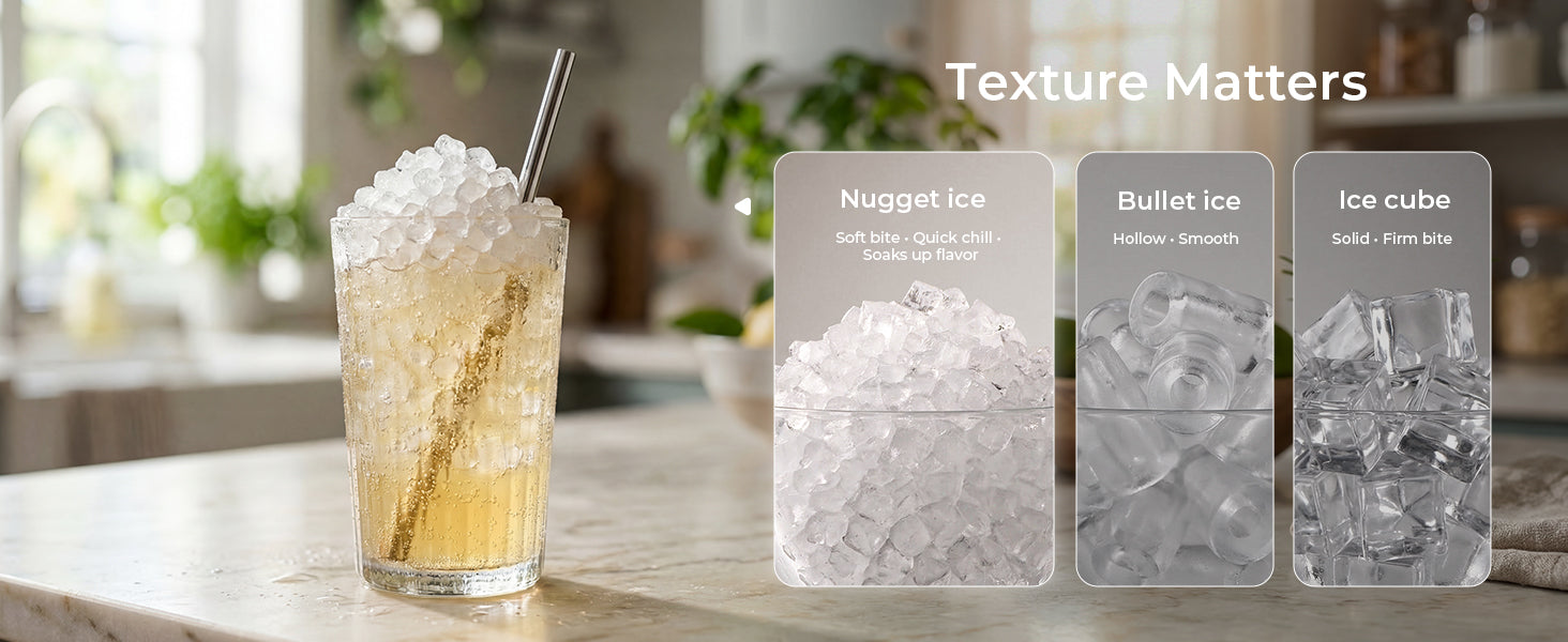 Nugget Ice vs. Regular Ice